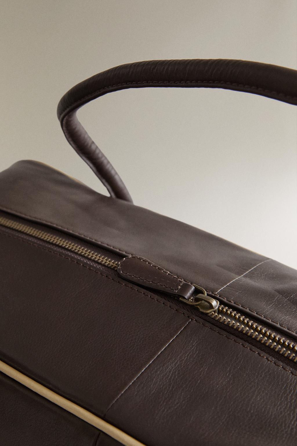 Кожаная сумка для гольфа