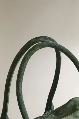 Сумка из переработанной кожи- Заказать в России