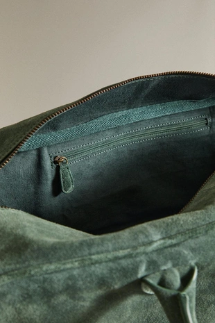 Сумка из переработанной кожи- Заказать в России