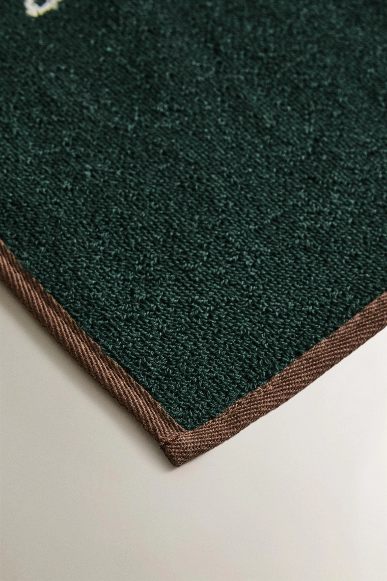 Хлопковое полотенце с лозунгом «клуб гольфа»