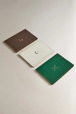 Набор блокнотов для записи счёта в гольфе (набор из 3 шт.)- Заказать в России