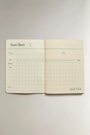 Набор блокнотов для записи счёта в гольфе (набор из 3 шт.)- Заказать в России