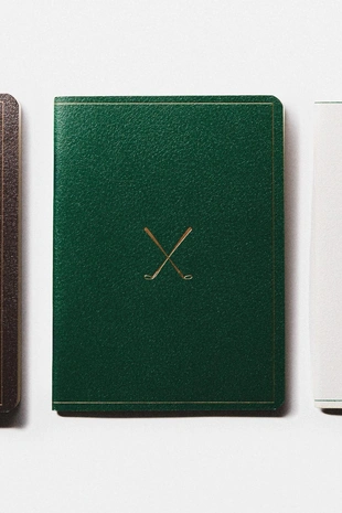 Набор блокнотов для записи счёта в гольфе (набор из 3 шт.)- Заказать в России