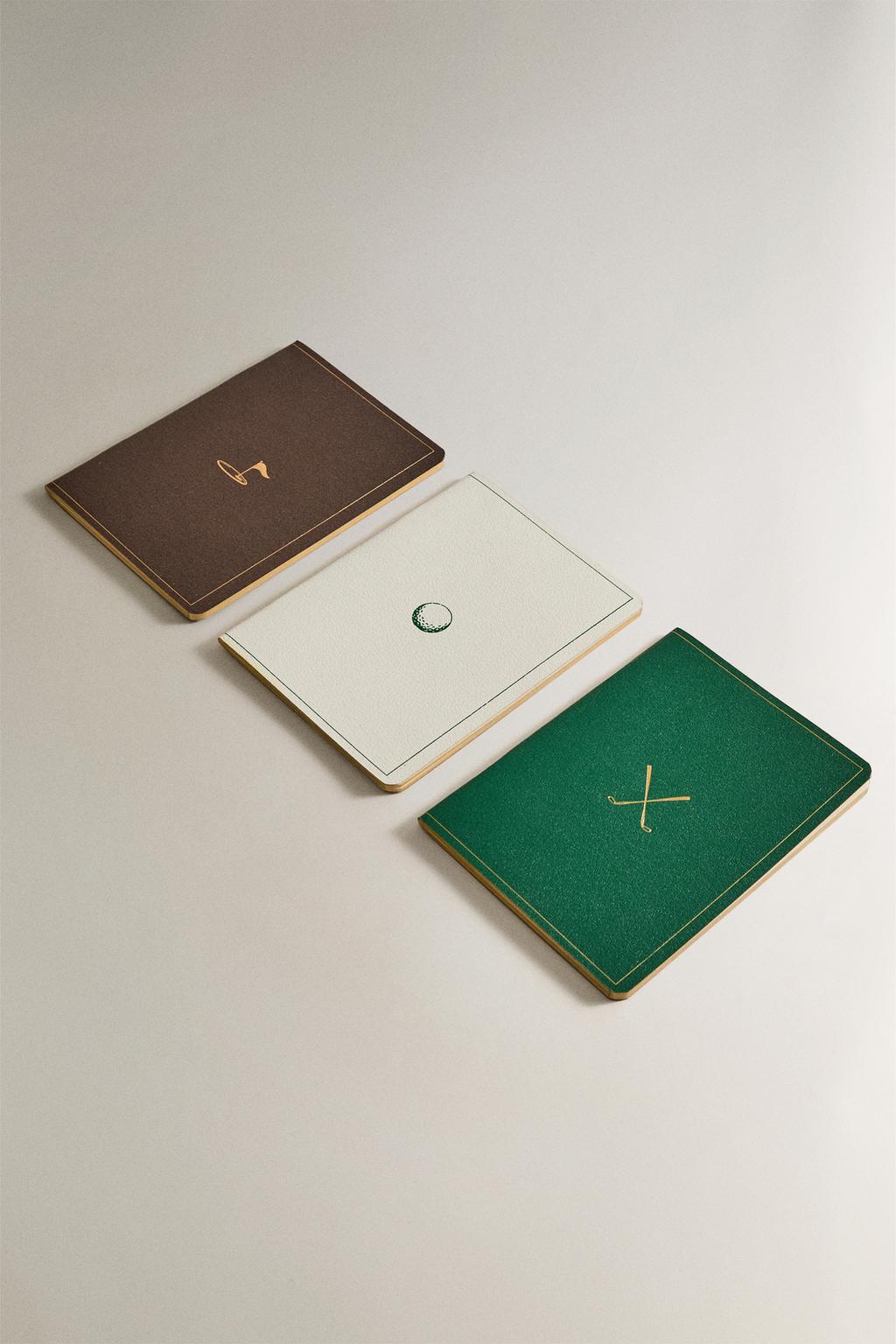 Набор блокнотов для записи счёта в гольфе (набор из 3 шт.)