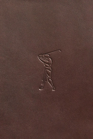 Обложка для заметок для гольфа из кожи- Заказать в России