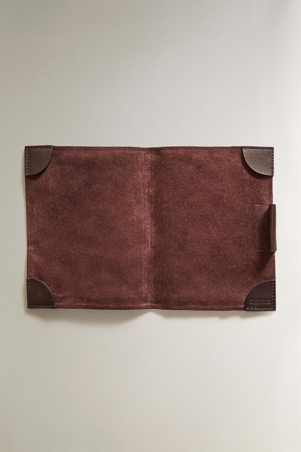 Обложка для заметок для гольфа из кожи