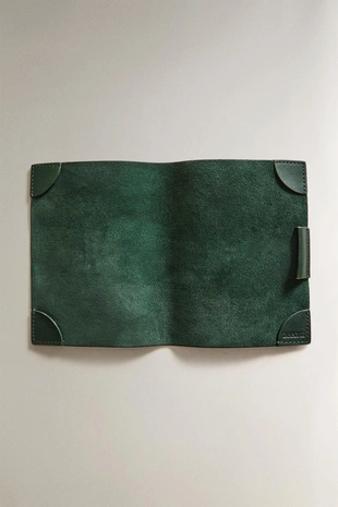 Кожаная обложка для блокнота для гольфа- Заказать в России