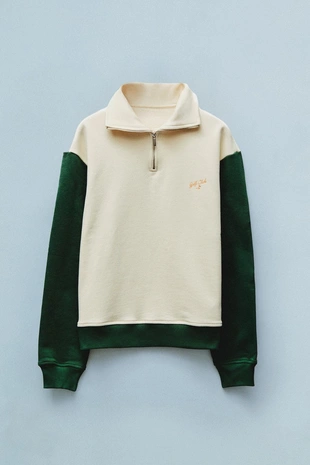 Свитшот с клубным узором- Заказать в России