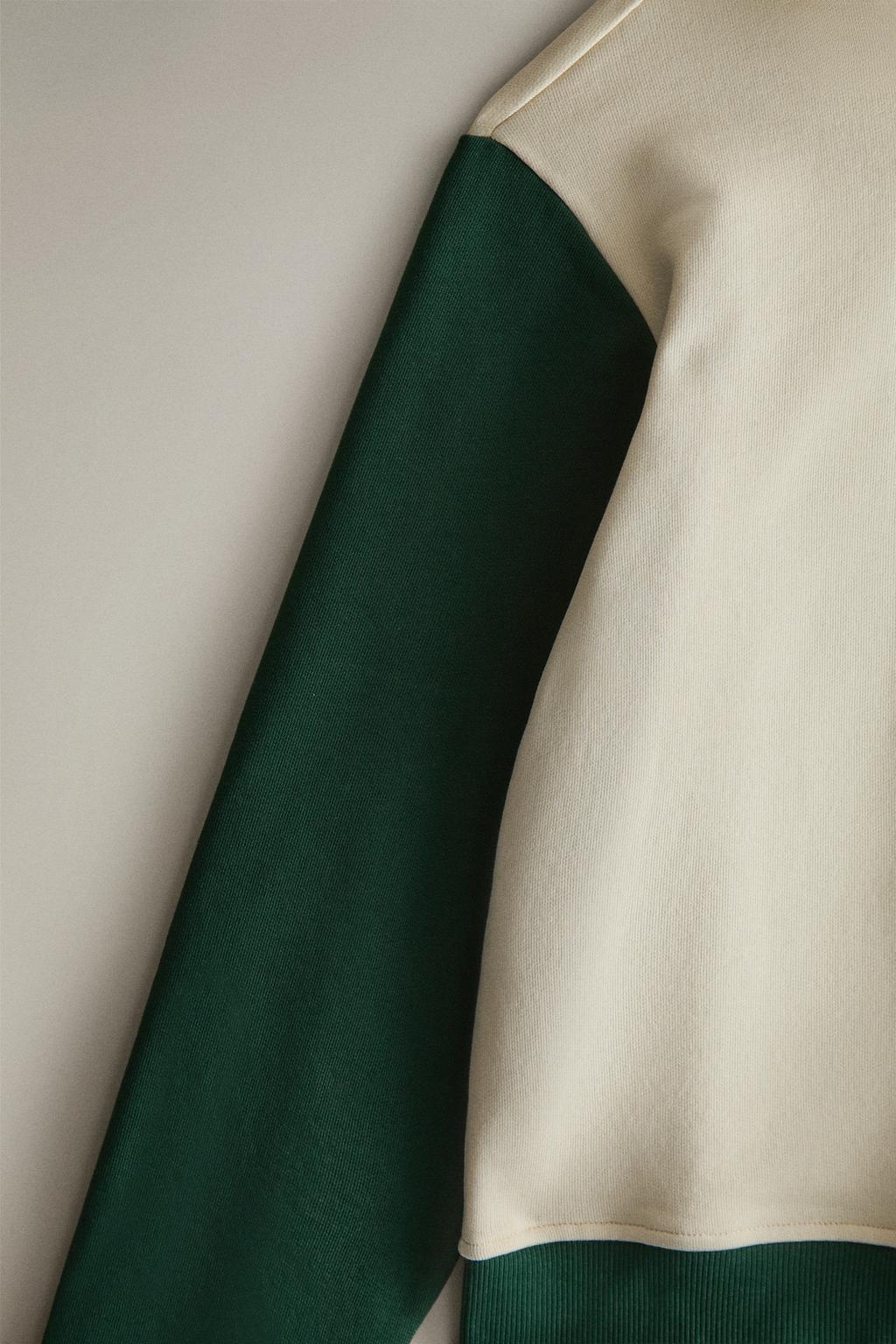 Свитшот с клубным узором