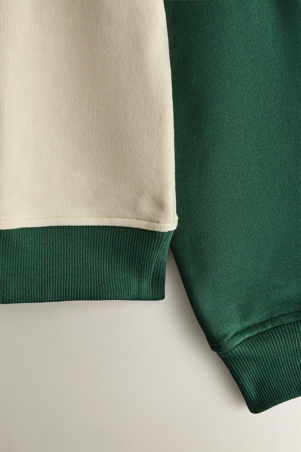 Свитшот с клубным узором