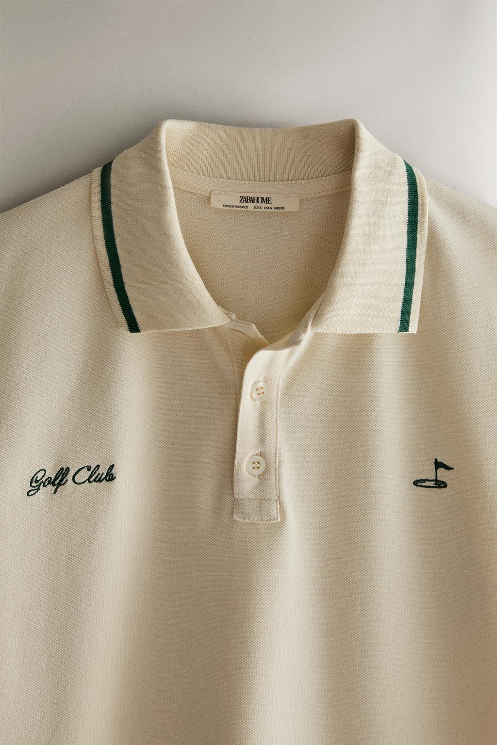 Поло с коротким рукавом для гольфа