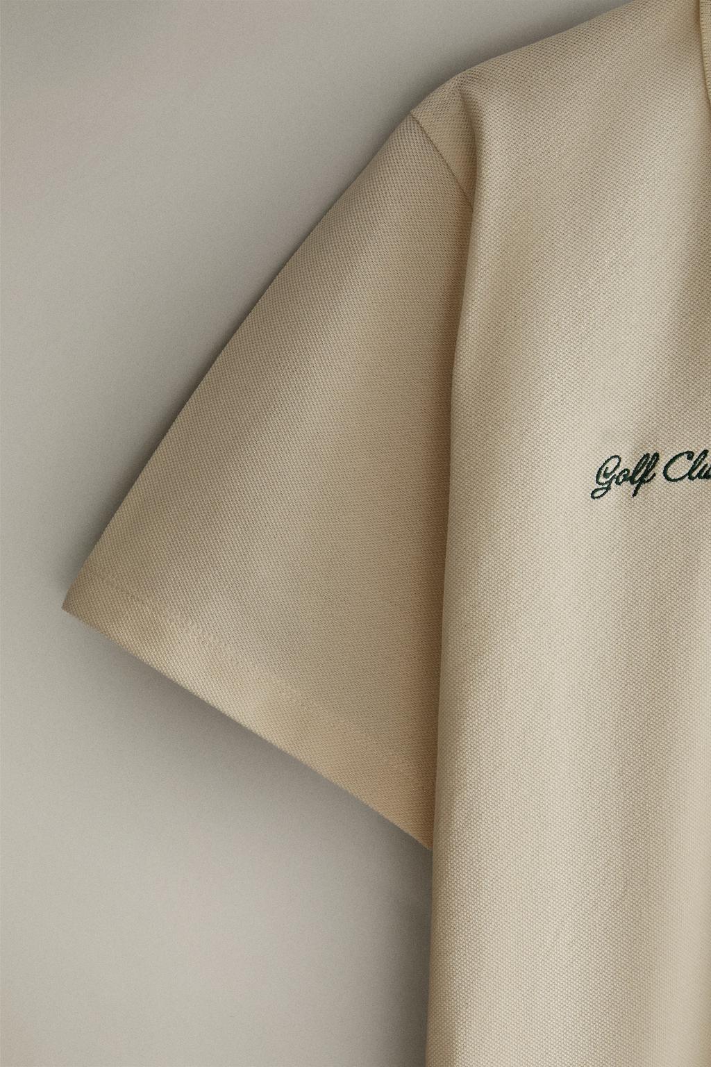 Поло с коротким рукавом для гольфа