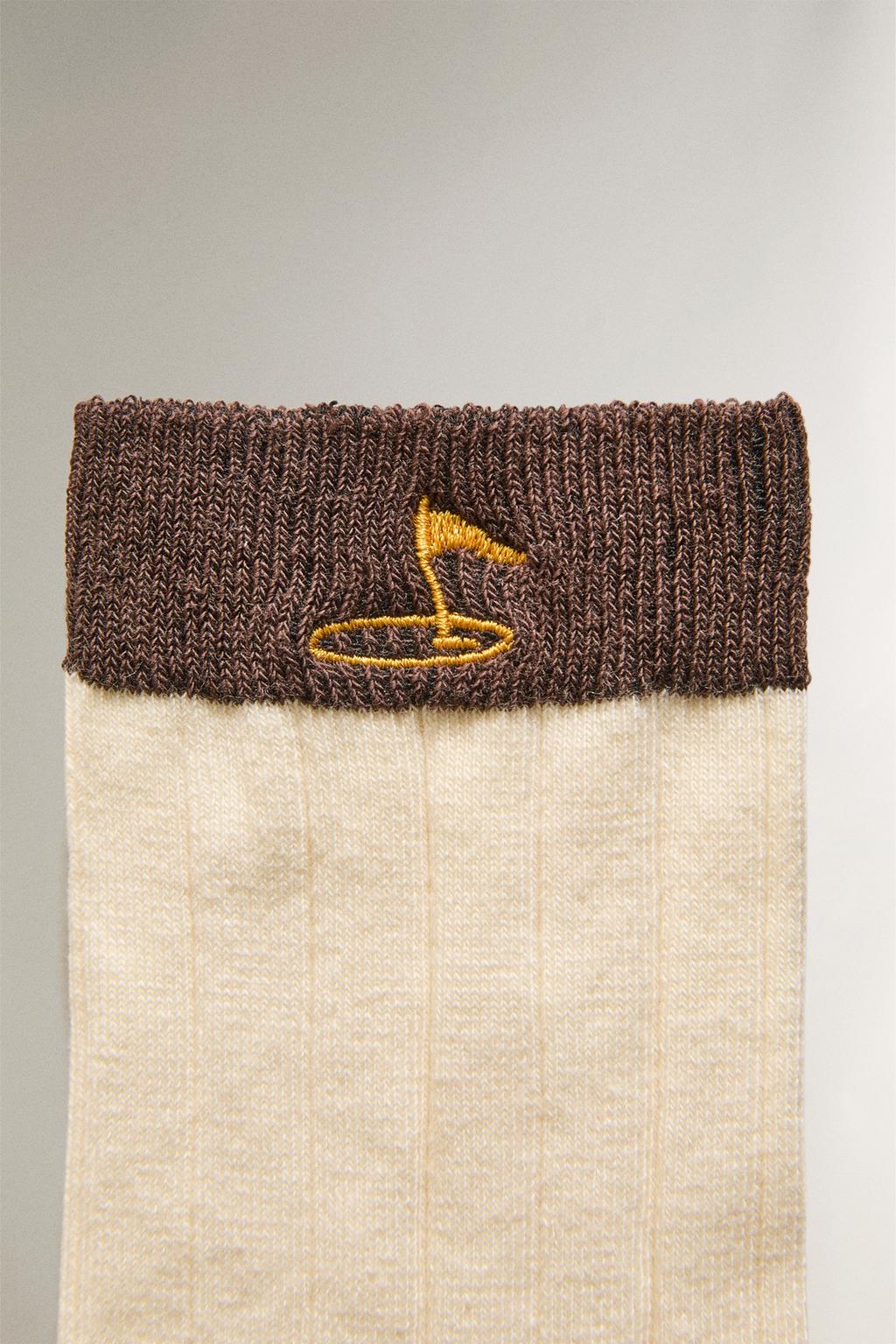 Хлопковые гольф-носки