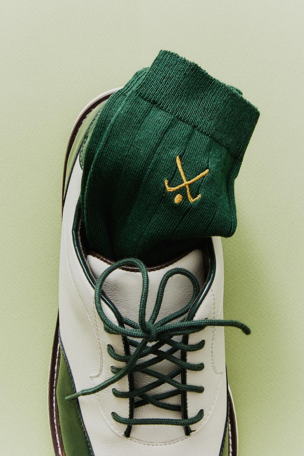 Хлопковые носки для гольфа