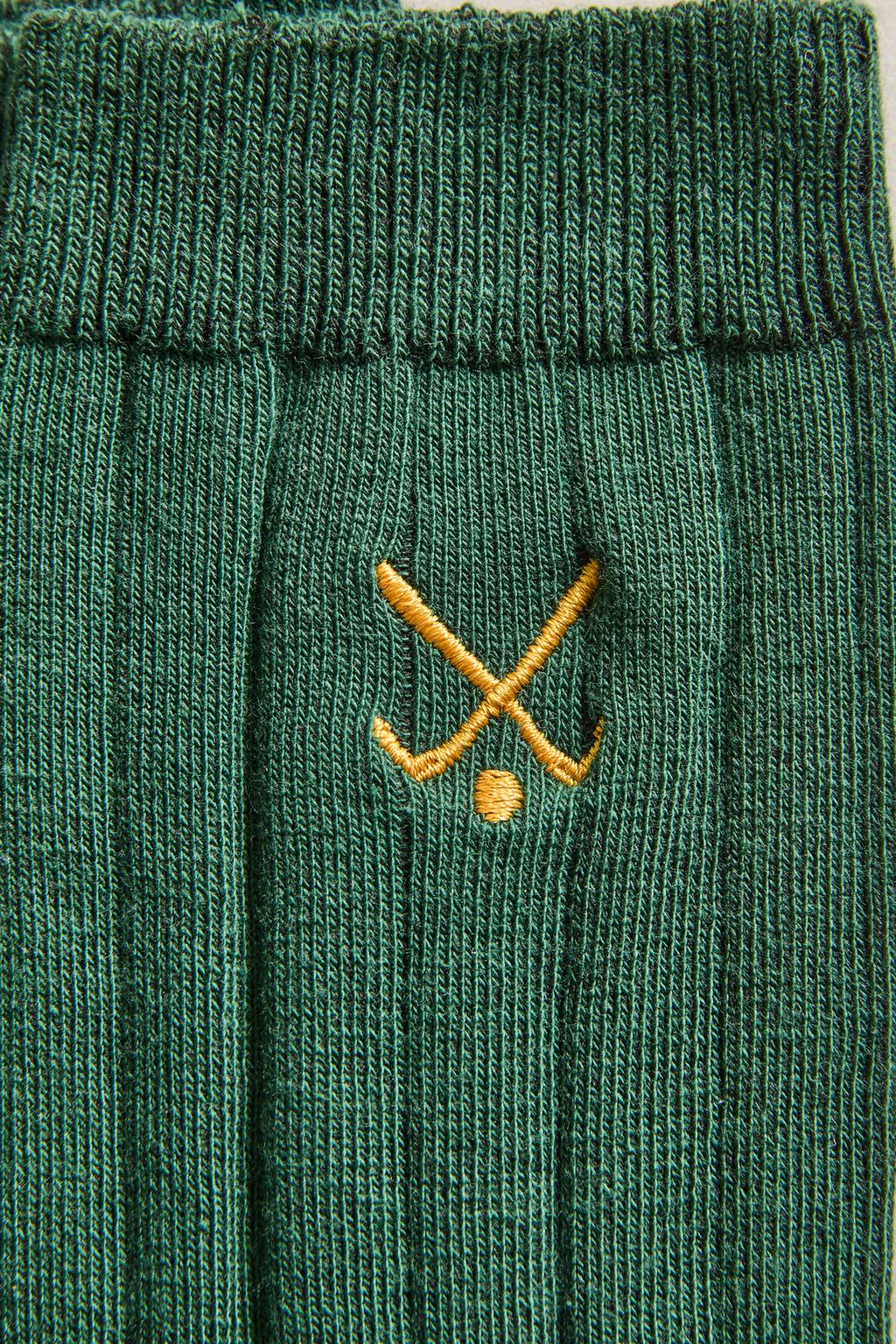 Хлопковые носки для гольфа