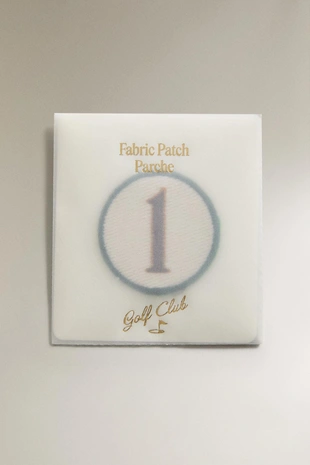 Термонакладка с номером из хлопка- Заказать в России