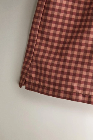 Детские клетчатые плавательные шорты для пляжа- Заказать в России