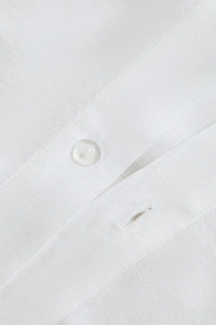 Покрывало из льна с кантом гемстич- Заказать в России