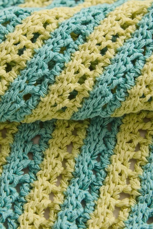 Lime | 5629/593/520 - Zara Детская вязаная пляжная бандана