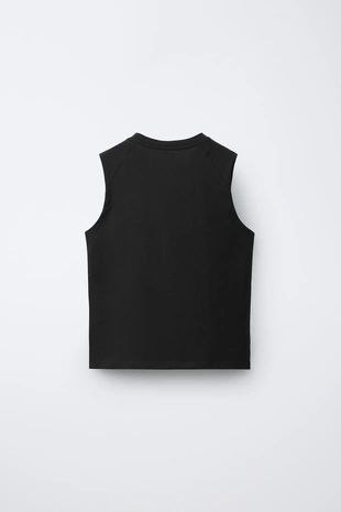 Однотонная майка