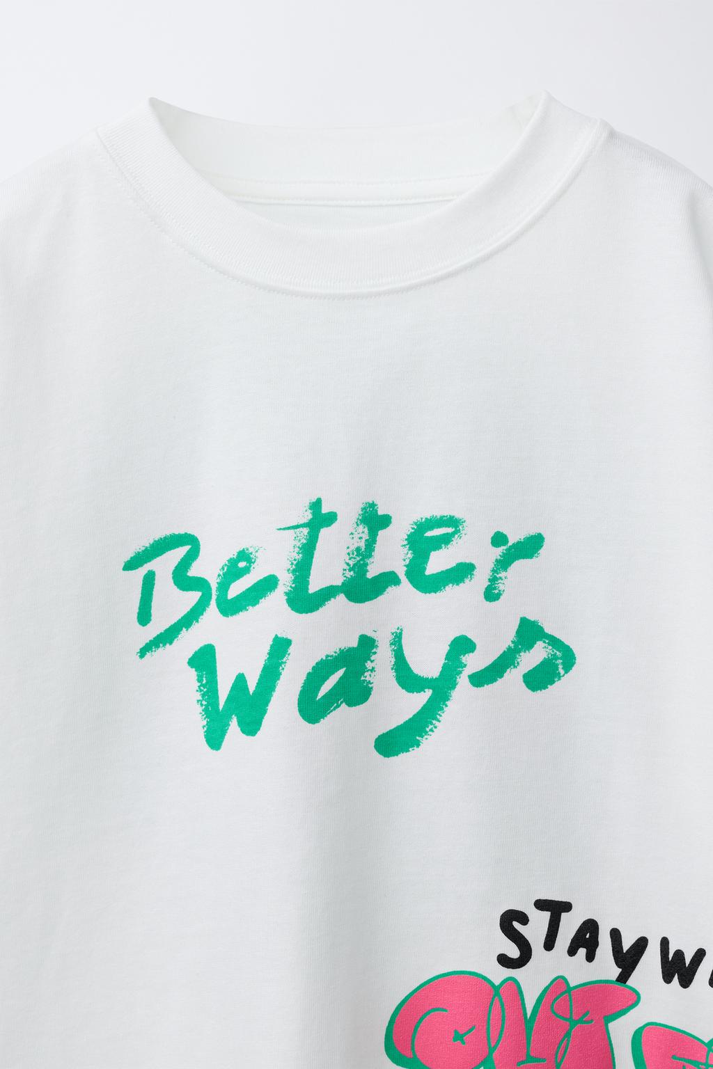 ФУТБОЛКА С ПРИНТОМ ГРАФФИТИ