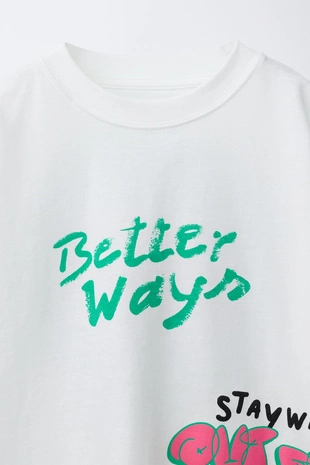 Футболка с принтом граффити- Заказать в России