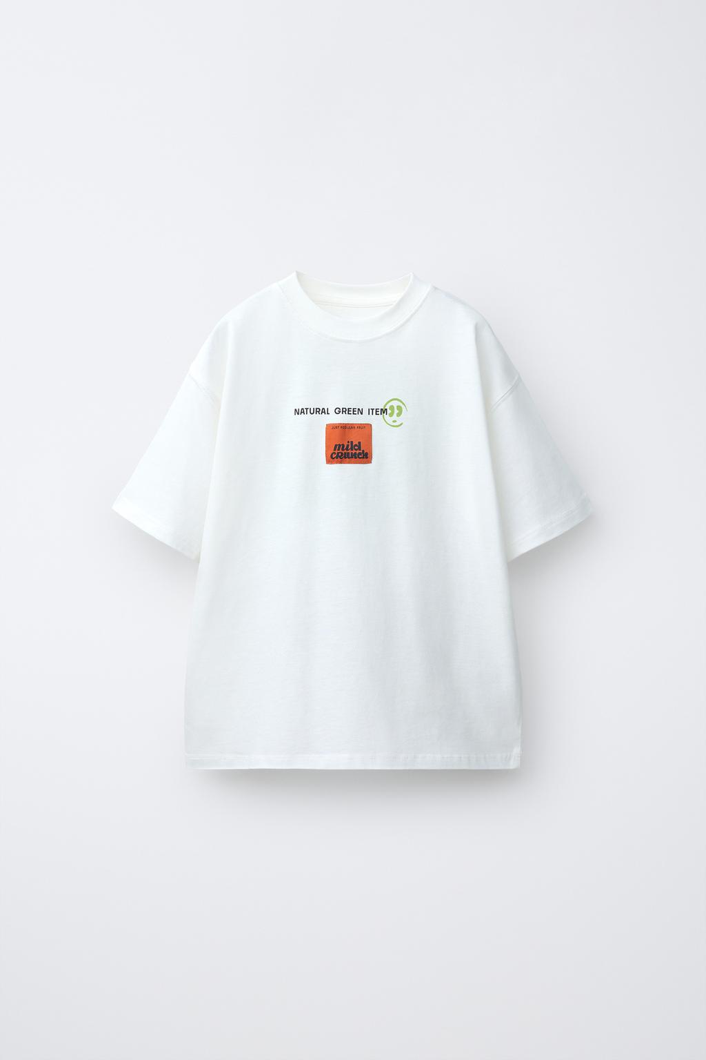 ФУТБОЛКА С ПРИНТОМ «ЯБЛОКО»