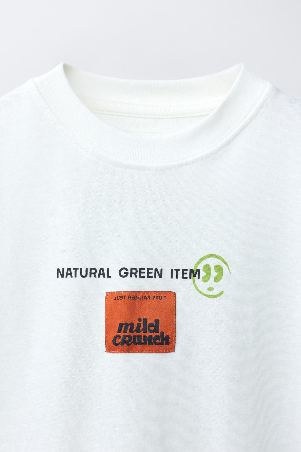 ФУТБОЛКА С ПРИНТОМ «ЯБЛОКО»