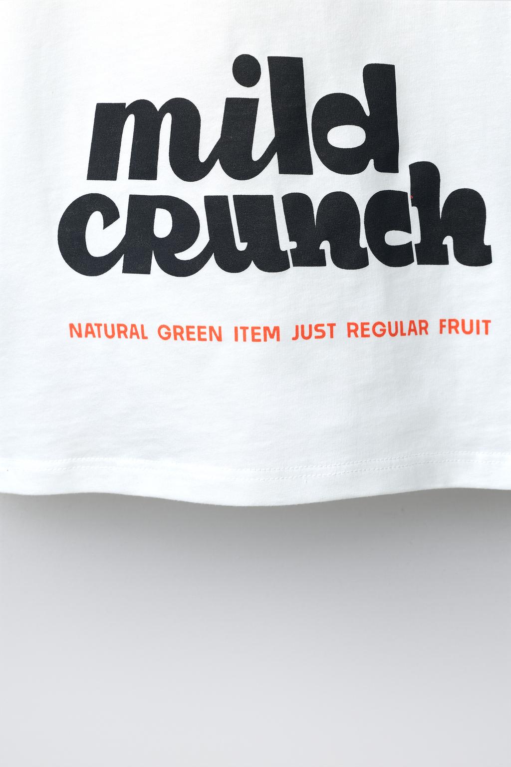 ФУТБОЛКА С ПРИНТОМ «ЯБЛОКО»