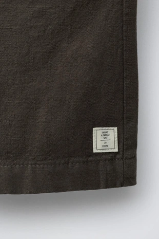 Шорты-бермуды из хлопка с эластичным поясом- Заказать в России