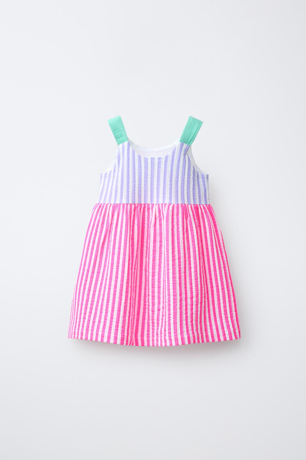 ПЛАТЬЕ В ФЛУОРЕСЦЕНТНУЮ ПОЛОСКУ