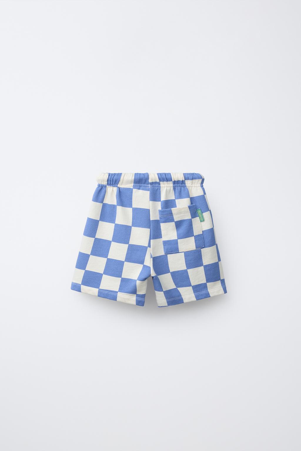 ШОРТЫ В КЛЕТКУ «ШАХМАТЫ»