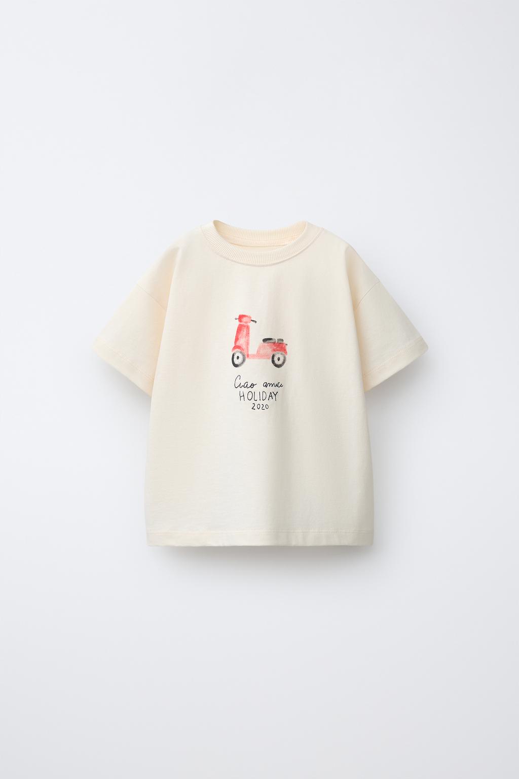 ФУТБОЛКА С МОТОПРИНТОМ