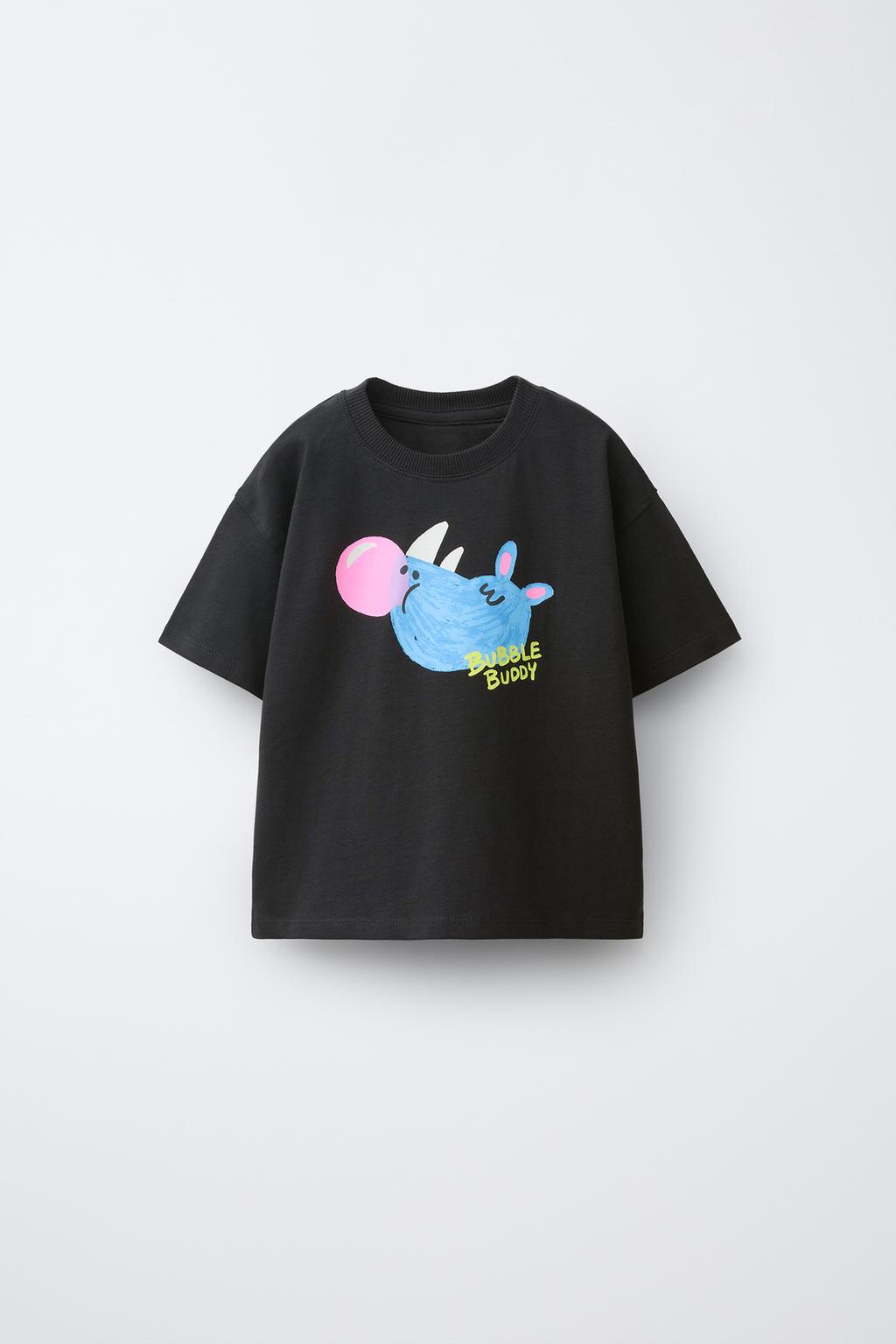 ФУТБОЛКА С ПРИНТОМ «БЕГЕМОТ»