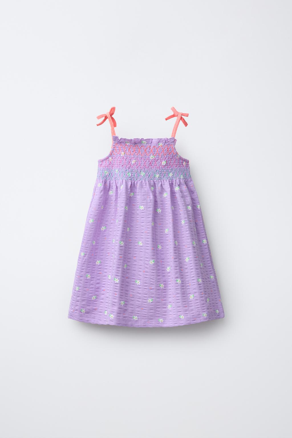 ПЛАТЬЕ ИЗ ЭЛАСТИЧНОЙ ТКАНИ С ЦВЕТОЧНЫМ ПРИНТОМ