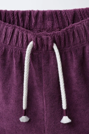 Комплект из футболки и шортов из махровой ткани- Заказать в России