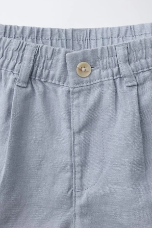 Бермуды из 100% льна- Заказать в России