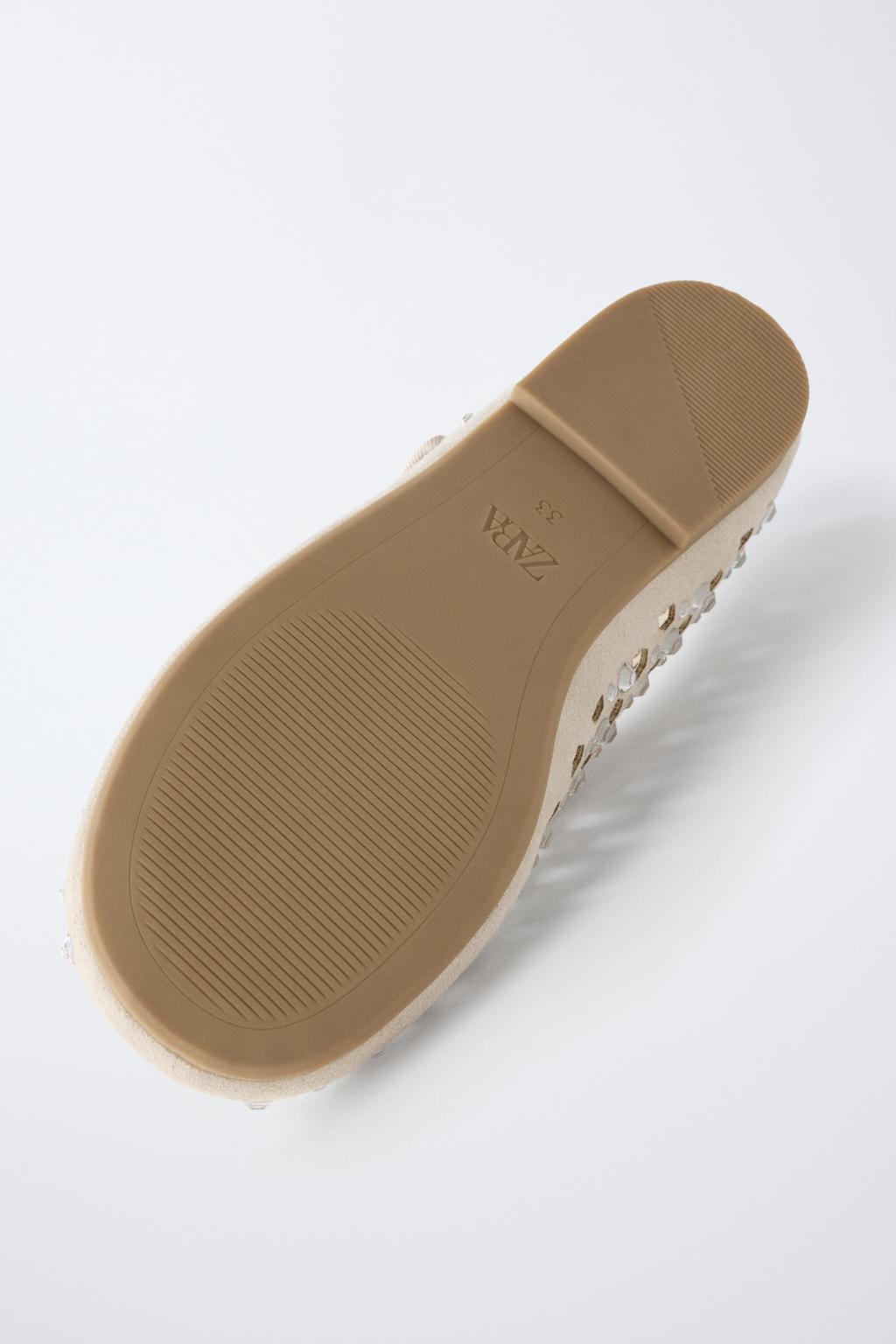 БАЛЕТКИ СО СТРАЗАМИ