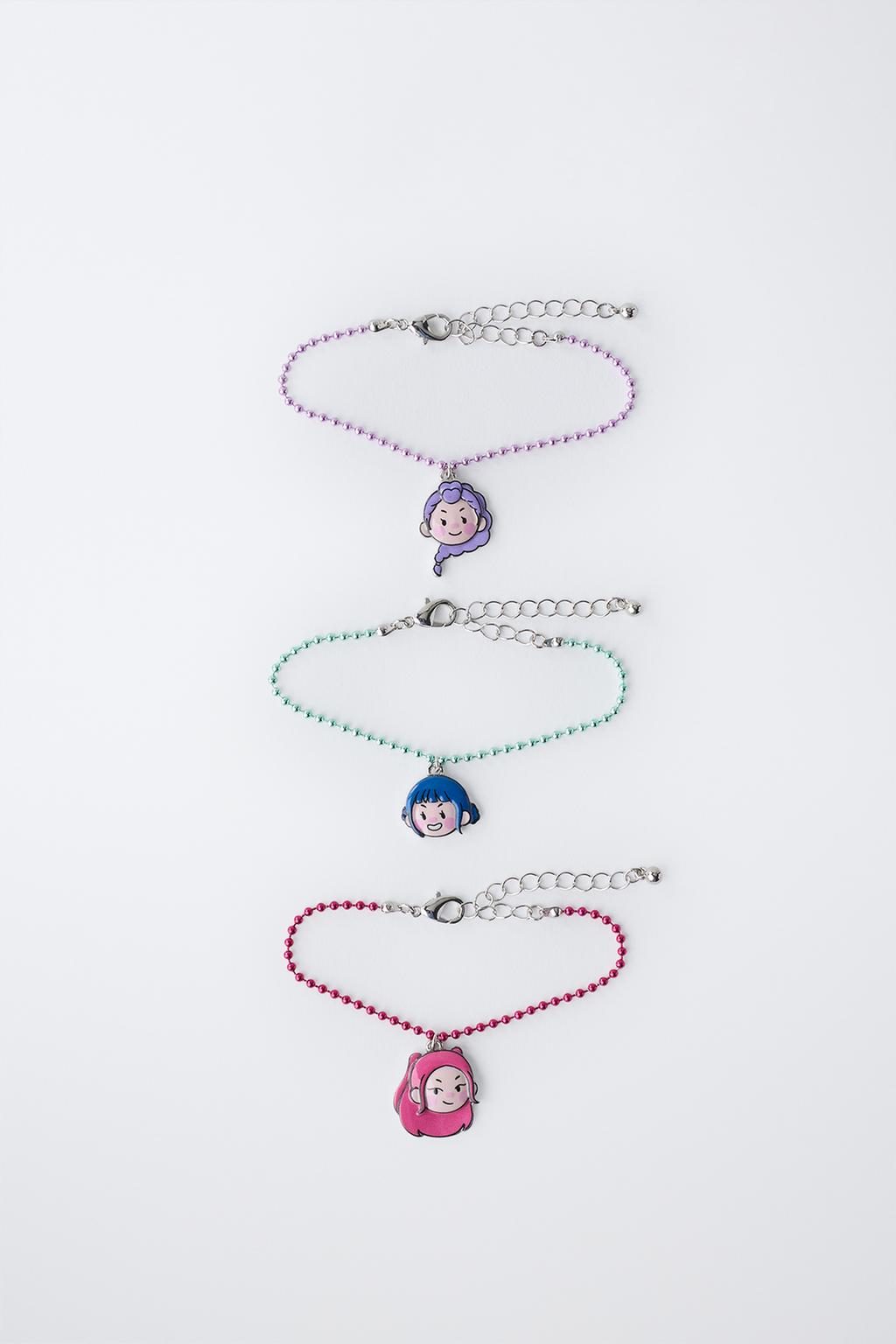 НАБОР ИЗ ТРЕХ БРАСЛЕТОВ KPOP DEMON HUNTERS™ NETFLIX ©