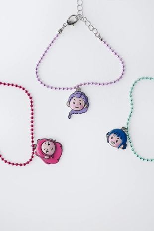 Набор из трех браслетов «Kpop Demon Hunters» © Netflix- Заказать в России