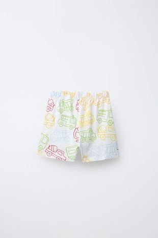 1,5-6 лет/пижама с принтом «тракторы»- Заказать в России