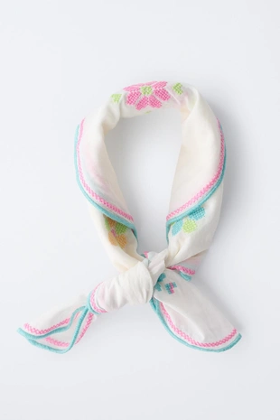 Бандана с вышивкой крестиком- Заказать в России