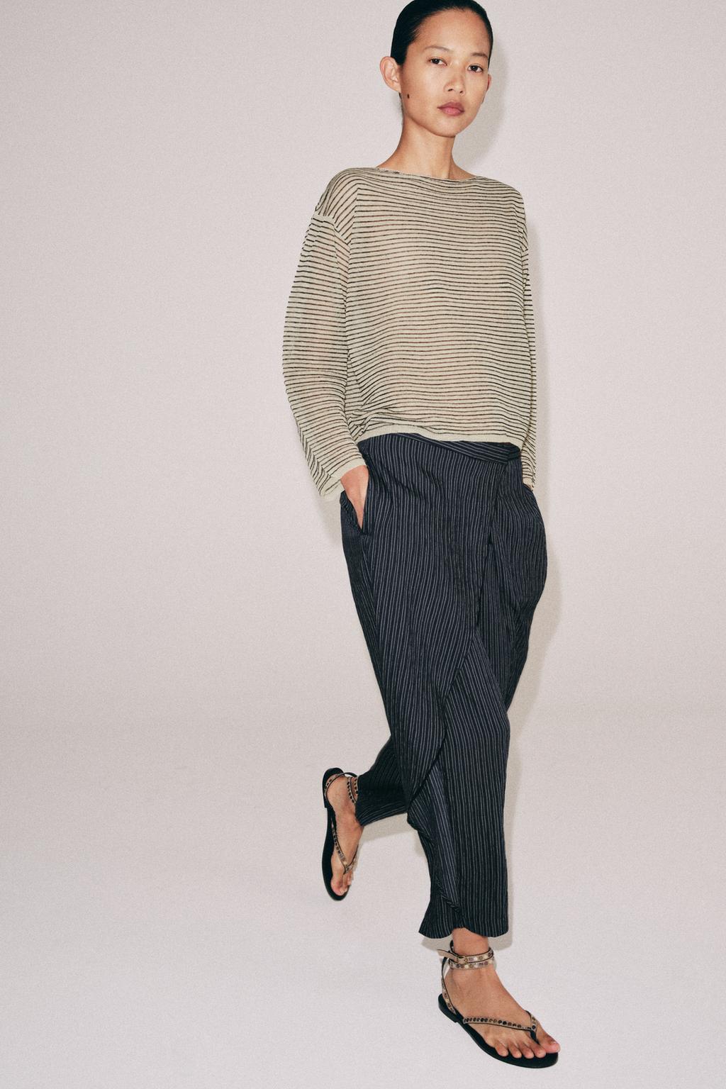 БРЮКИ-ПАРЕО В ПОЛОСКУ — ZW COLLECTION