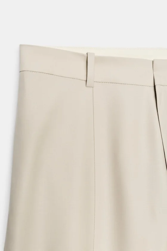 БРЮКИ баллон ИЗ СМЕСОВОЙ ШЕРСТИ — коллекция Zara «ZW»