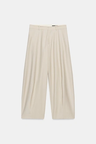 Брюки Balloon из смесовой шерсти — Zw Collection- Заказать в России