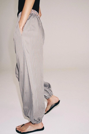 Брюки-багги в полоску — Zw Collection- Заказать в России