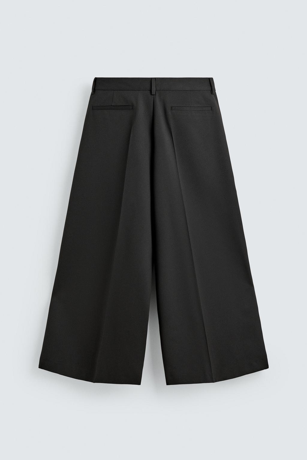 БРЮКИ WIDE FIT СО СКЛАДКАМИ