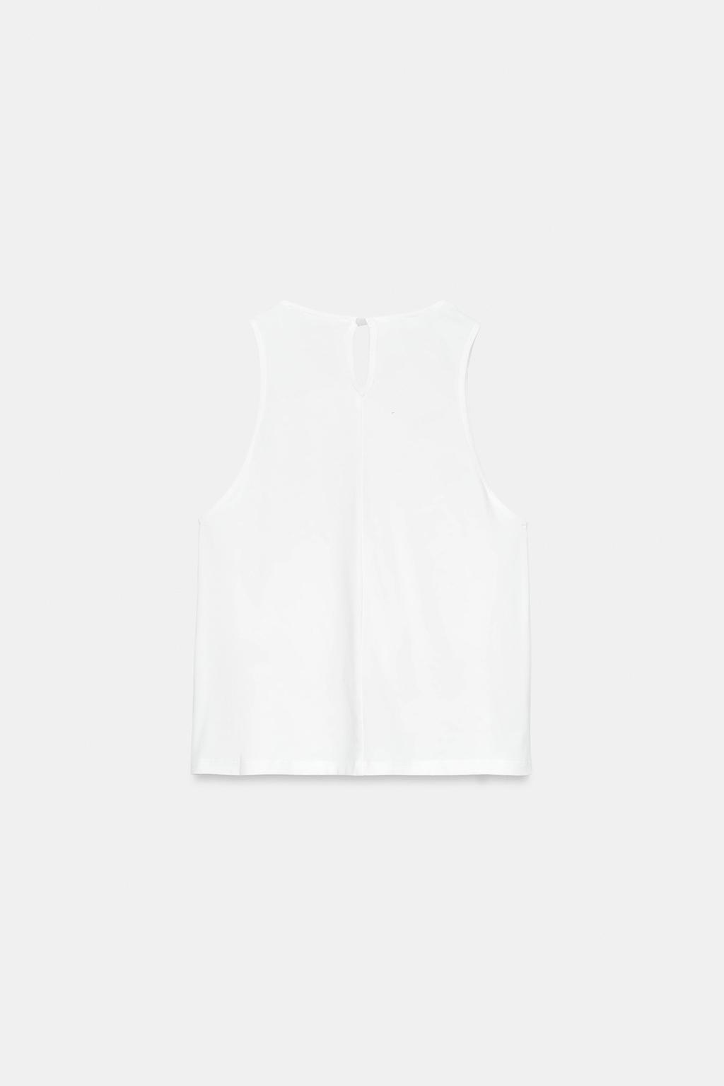 КРУЖЕВНОЙ ТОП БЕЗ РУКАВОВ