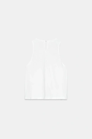 Кружевной топ без рукавов- Заказать в России