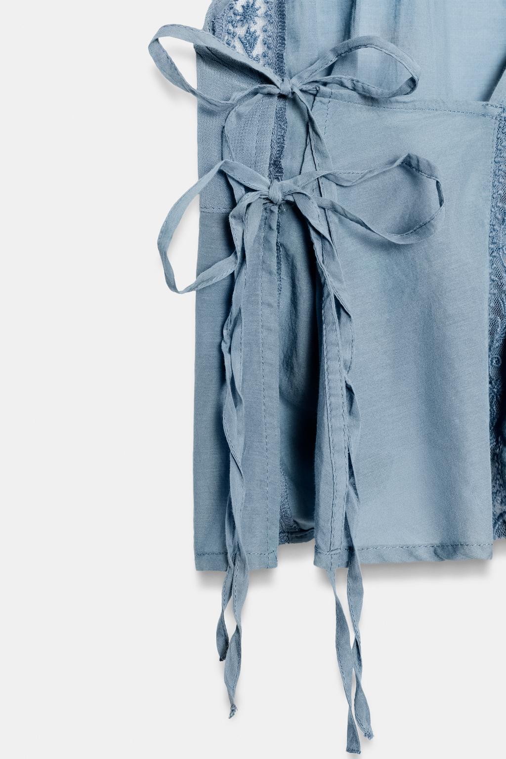 ТОП НА БРЕТЕЛЯХ С ВЫШИВКОЙ